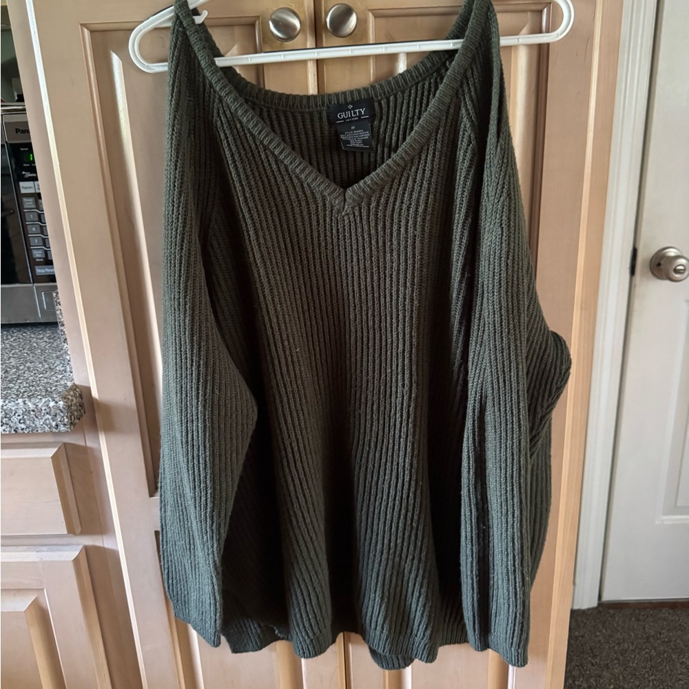 Cold Shoulder Sweater